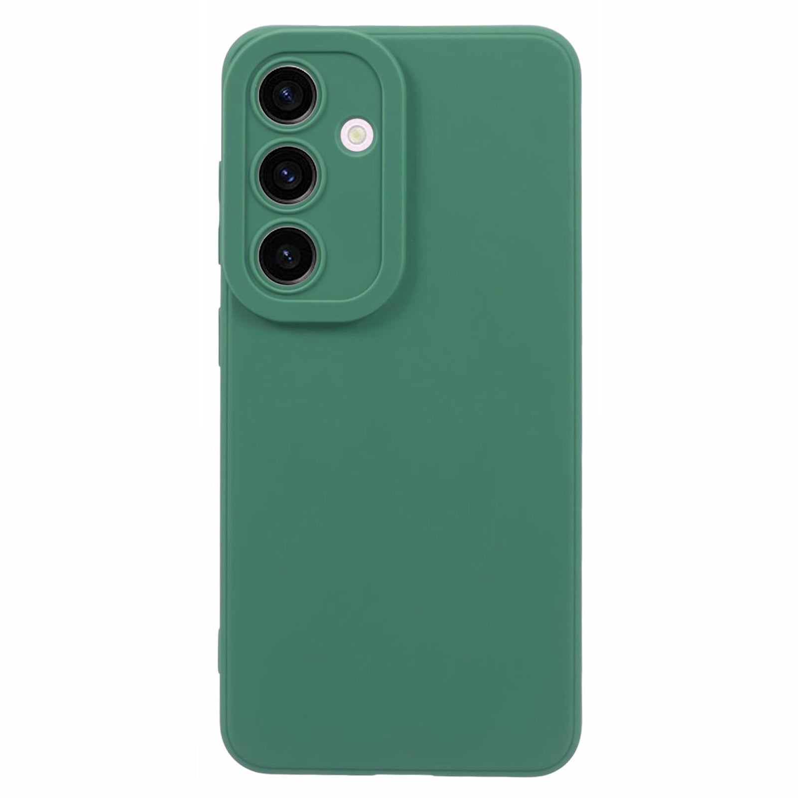 YX Series For Samsung Galaxy S24 Cell Phone Case Matte TPU Cover (Precise Cutout) - Green