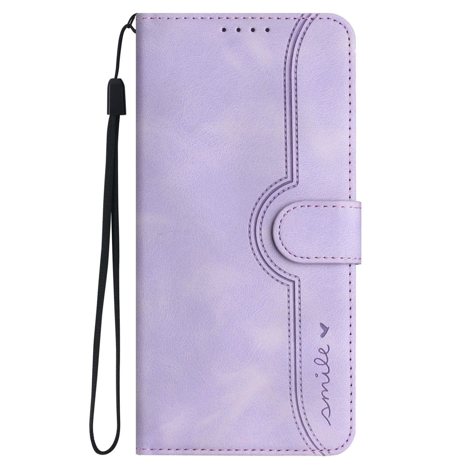 YX0030 For Samsung Galaxy S24+ Case Leather Phone Cover with Wallet Stand - Purple