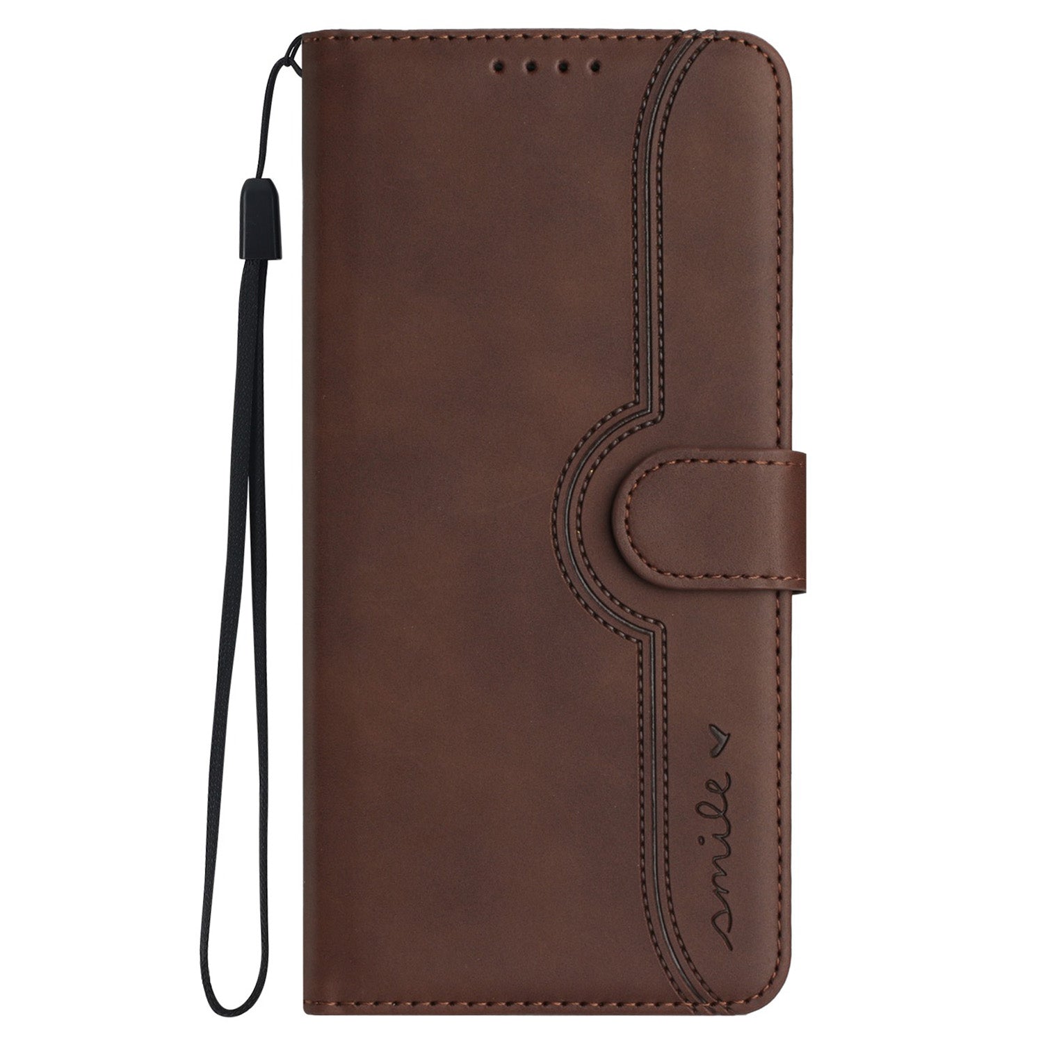 YX0030 For Samsung Galaxy S24+ Case Leather Phone Cover with Wallet Stand - Coffee