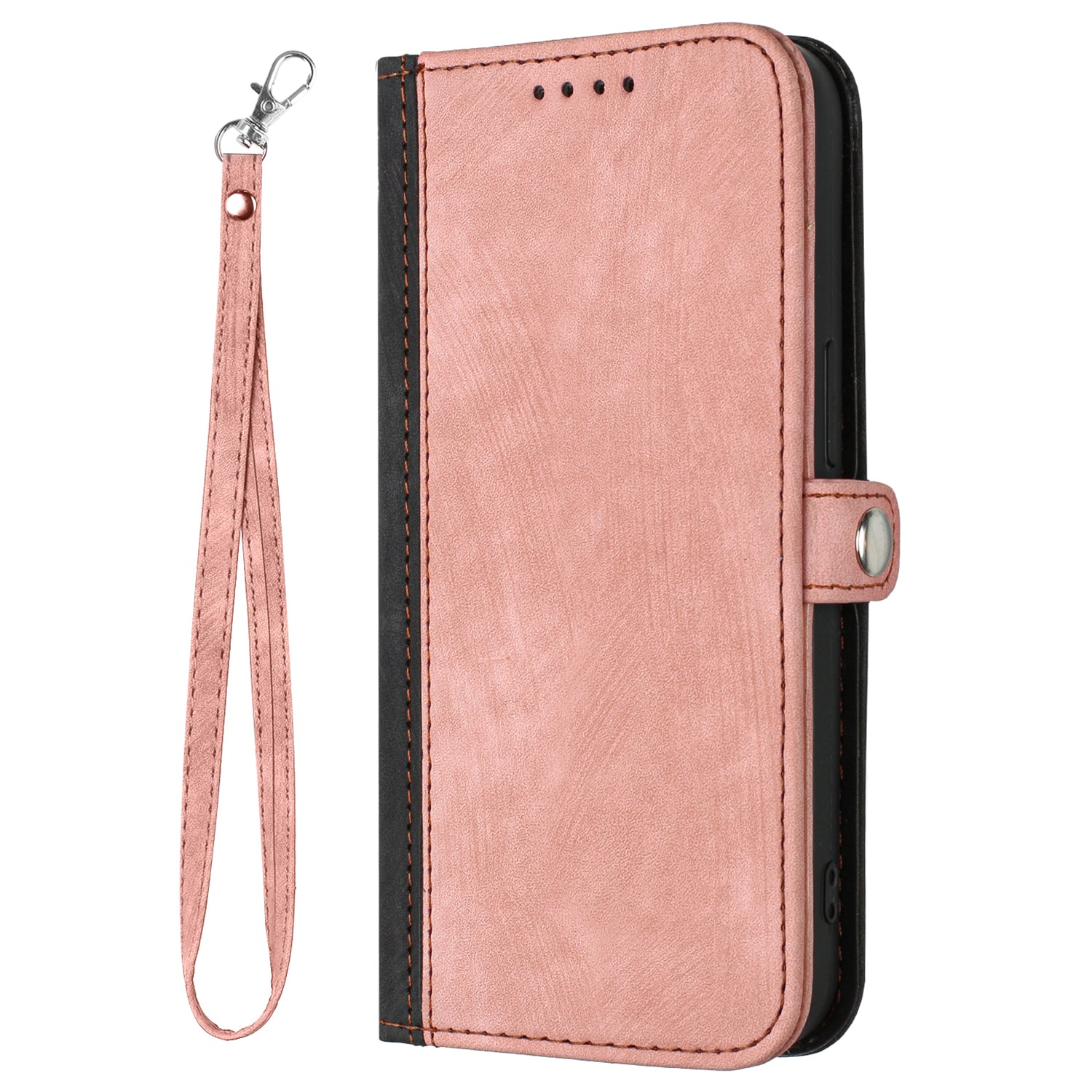 YX0020 For Samsung Galaxy S24 Wallet Case PU Leather Anti-scratch Phone Cover - Pink