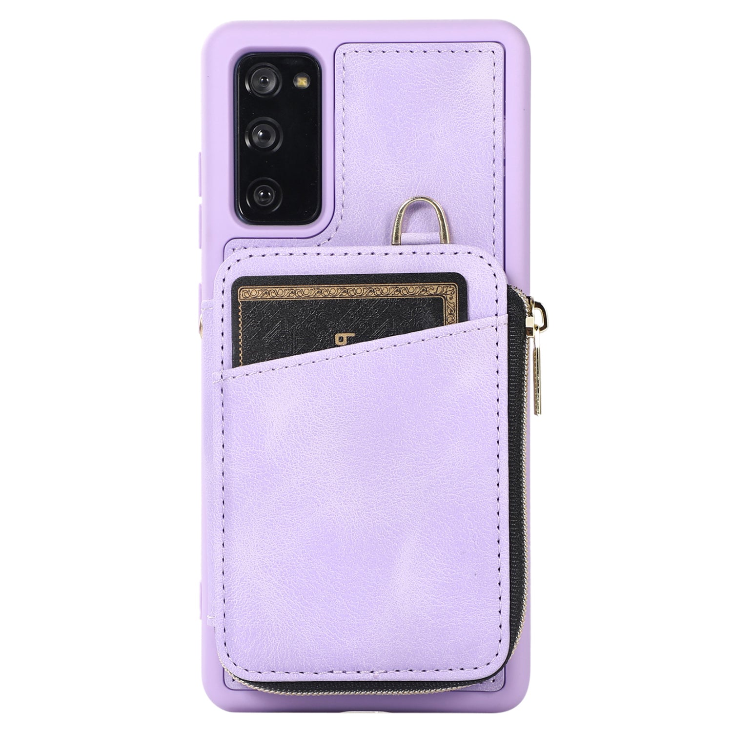 For Samsung Galaxy S20 FE / S20 FE 5G / S20 FE 2022 / S20 Lite PU+TPU Cell Phone Case - Purple