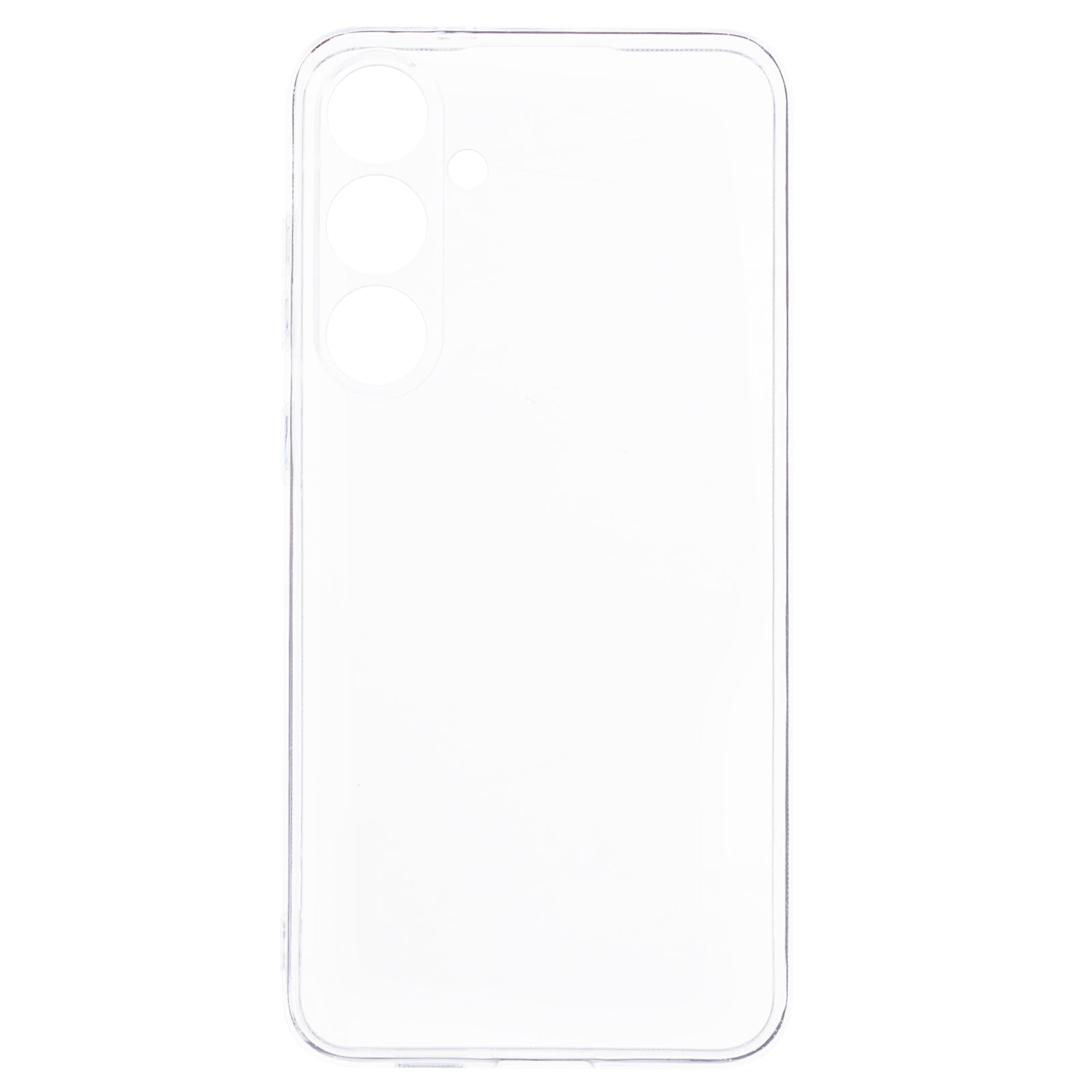 For Samsung Galaxy S24+ Clear Phone Case Watermark-free 2.0mm TPU Cover