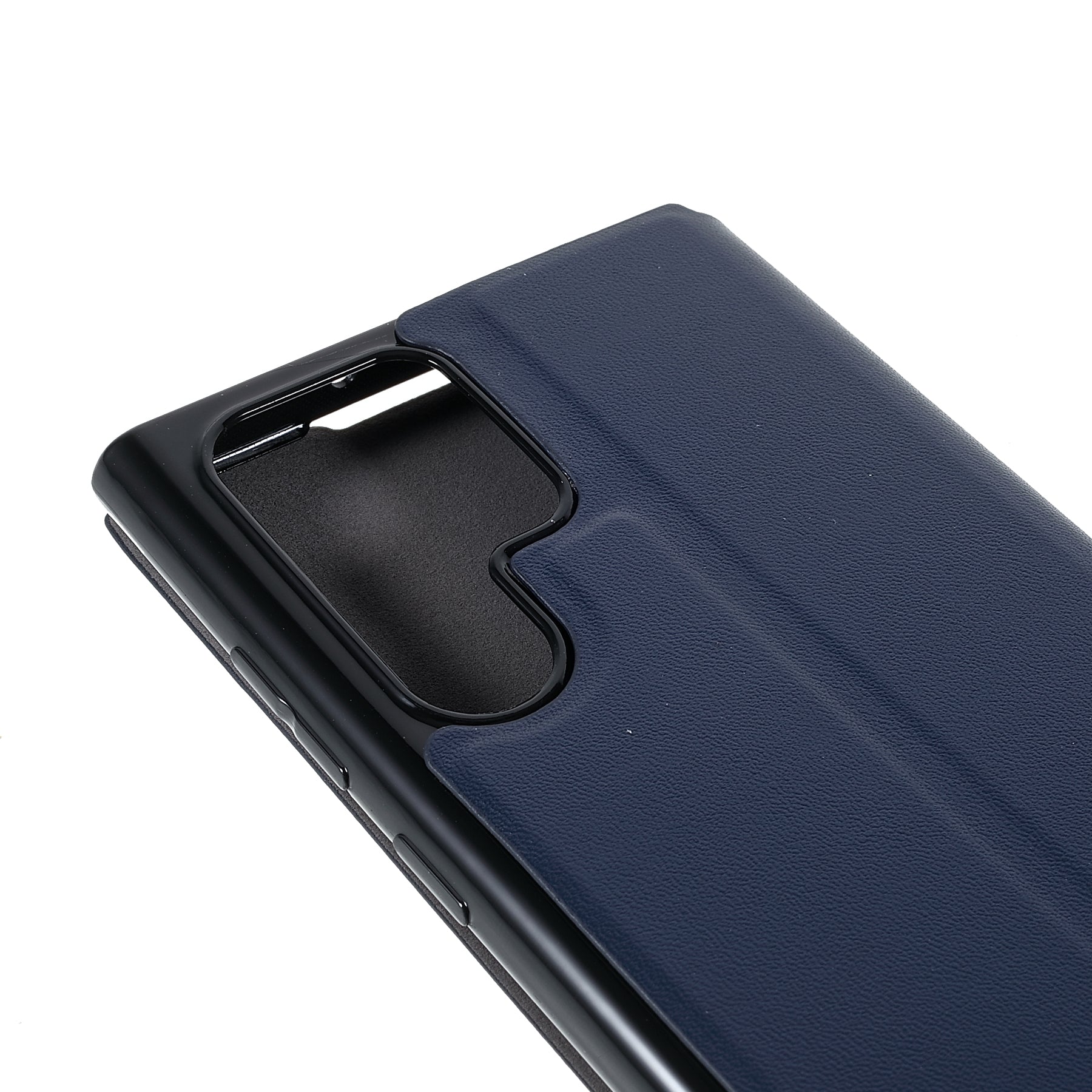 X-LEVEL Colorful-2 Series For Samsung Galaxy S24 Ultra Case Leather Phone Cover Magnetic Absorption - Dark Blue