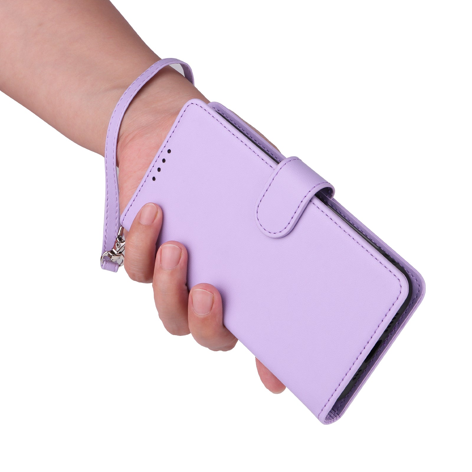 BETOPNICE 005 For Samsung Galaxy S20 FE 5G / S20 FE / S20 FE 2022 / S20 Lite Case Detachable Leather Cellphone Cover - Purple