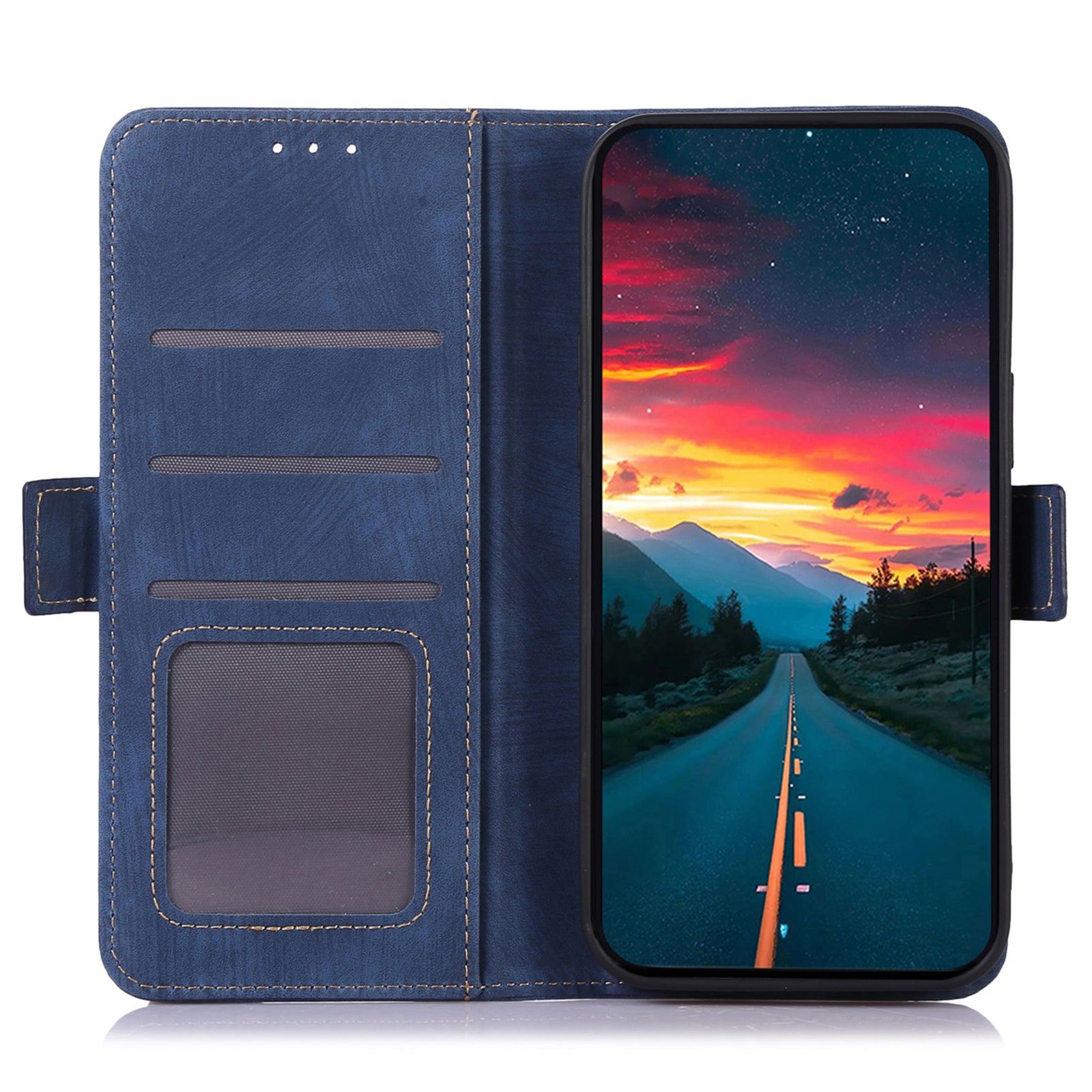 ABEEL For Samsung Galaxy S20 FE / S20 FE 5G / S20 FE 2022 / S20 Lite Case Wallet Leather Phone Cover - Blue