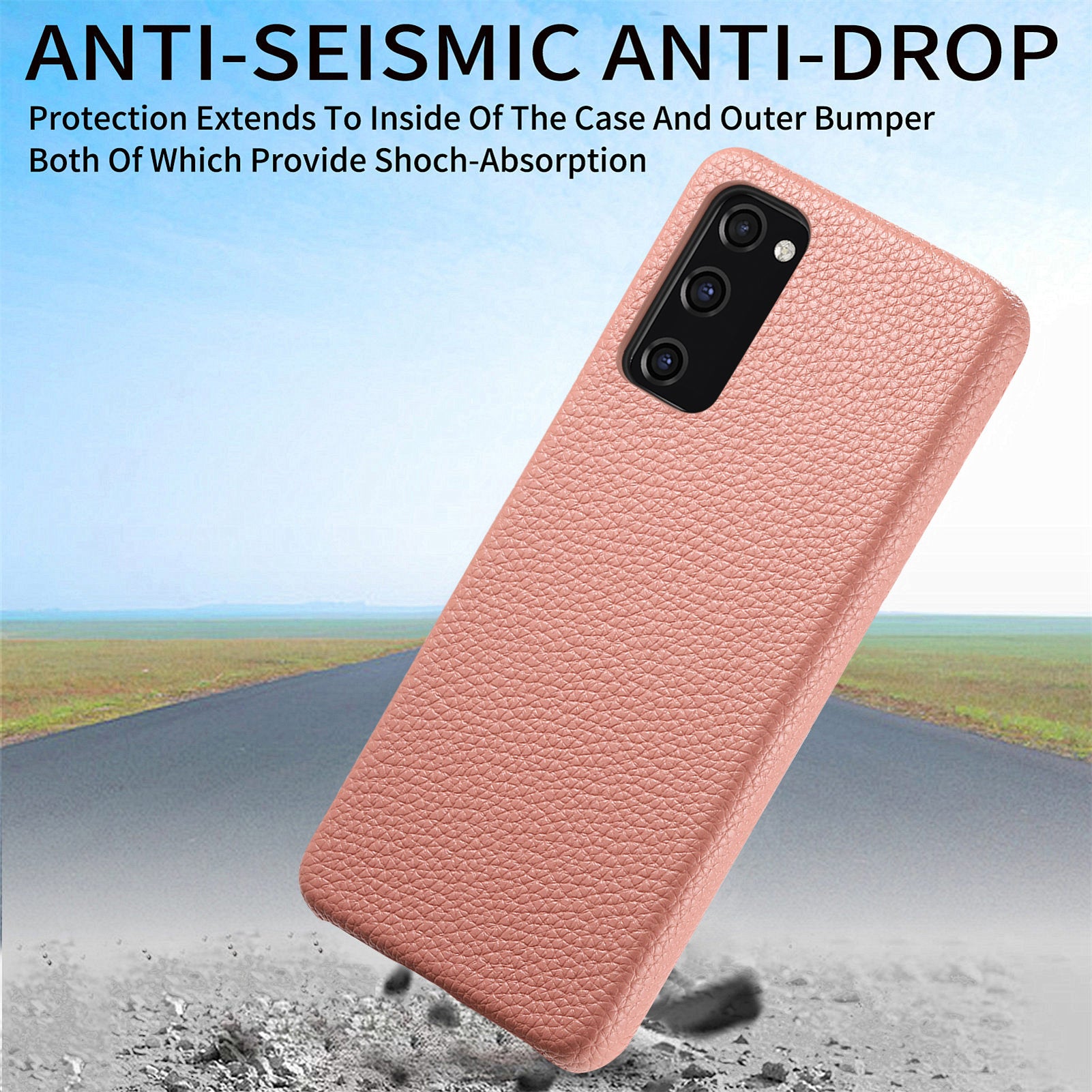 Y1 For Samsung Galaxy S20 FE / S20 FE 5G / S20 FE 2022 / S20 Lite Case Fleece Lining Leather+PC Phone Cover - Pink