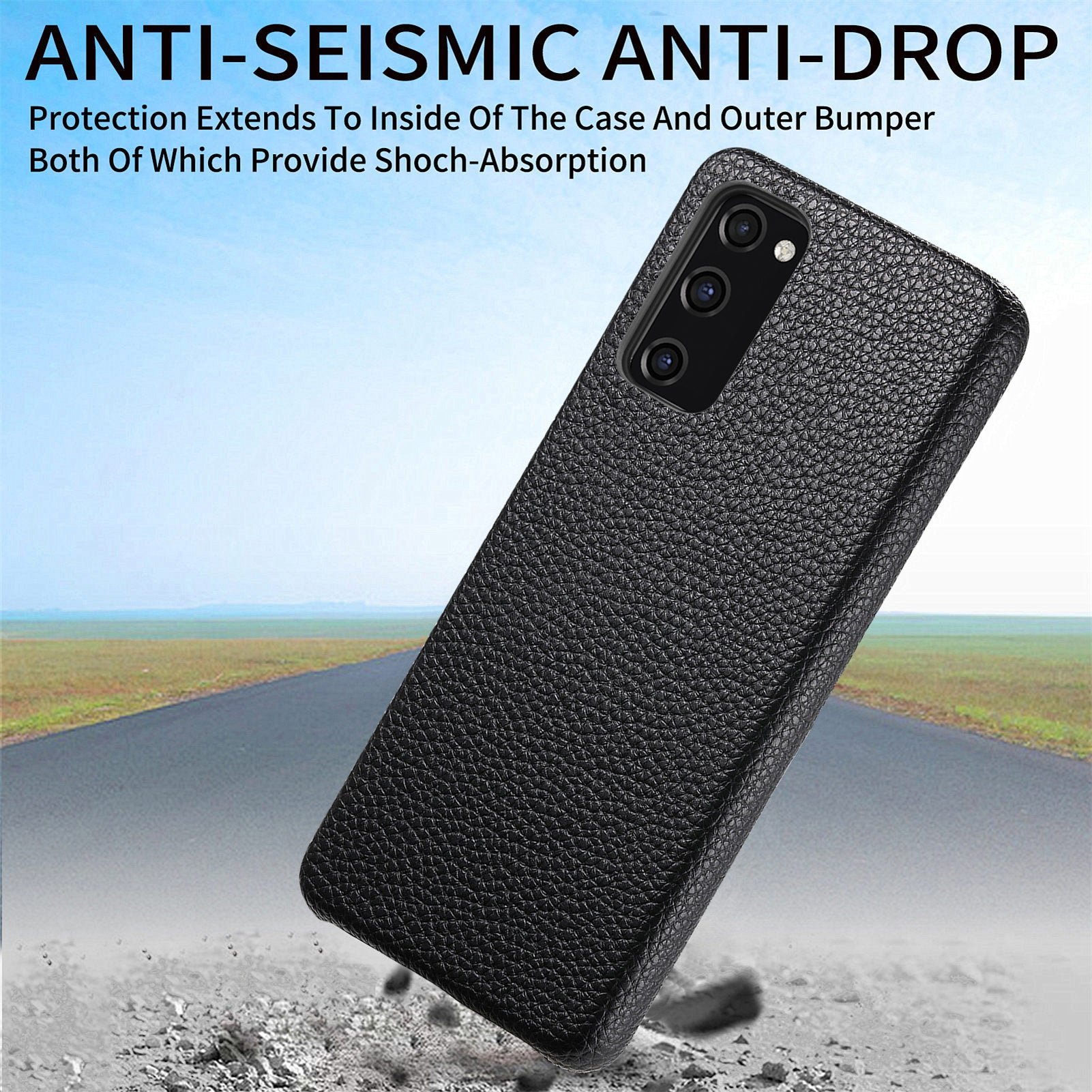 Y1 For Samsung Galaxy S20 FE / S20 FE 5G / S20 FE 2022 / S20 Lite Case Fleece Lining Leather+PC Phone Cover - Black