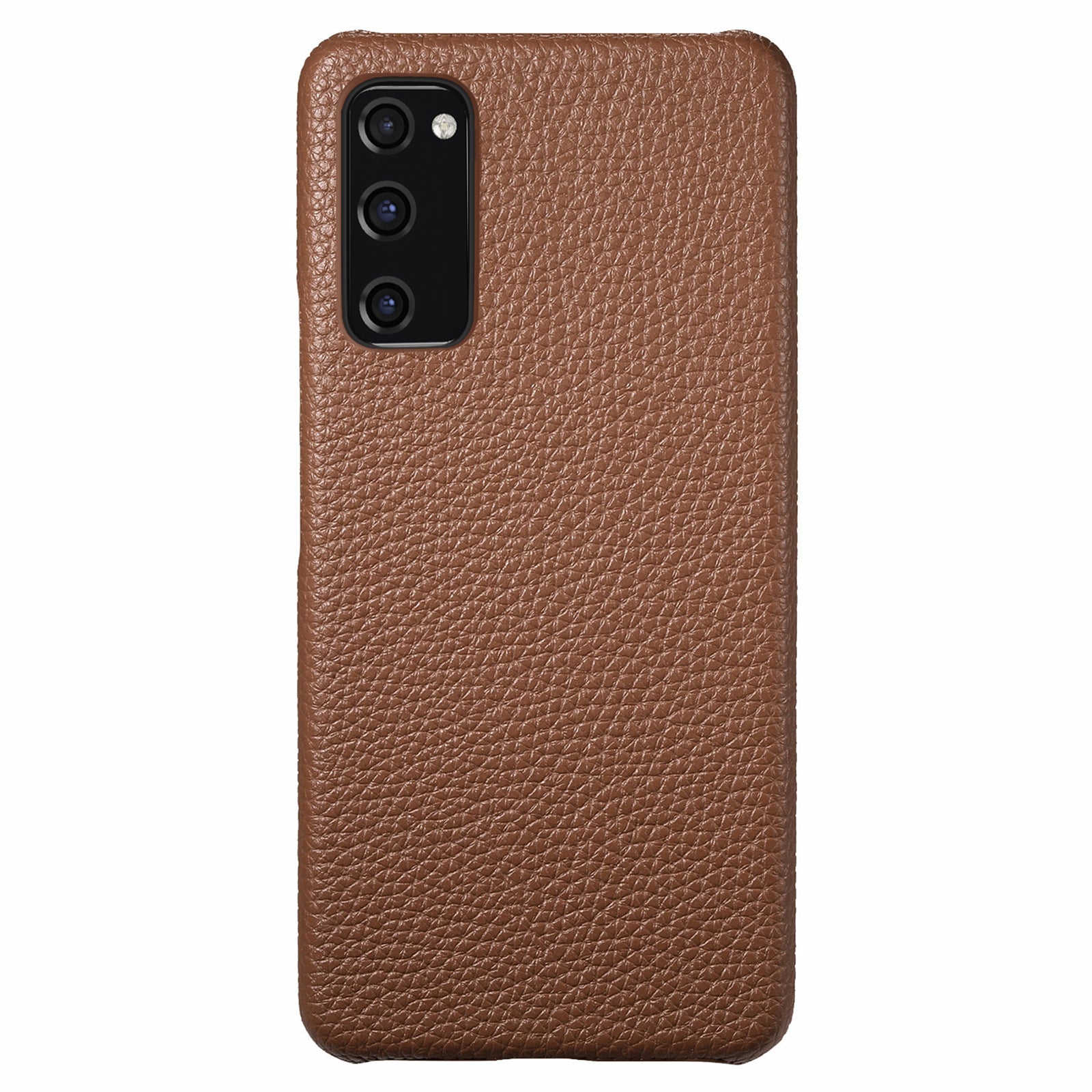 Y1 For Samsung Galaxy S20 FE / S20 FE 5G / S20 FE 2022 / S20 Lite Case Fleece Lining Leather+PC Phone Cover - Brown