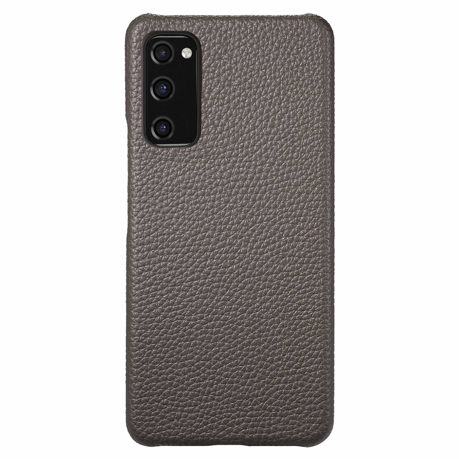 Y1 For Samsung Galaxy S20 FE / S20 FE 5G / S20 FE 2022 / S20 Lite Case Fleece Lining Leather+PC Phone Cover - Silver Grey