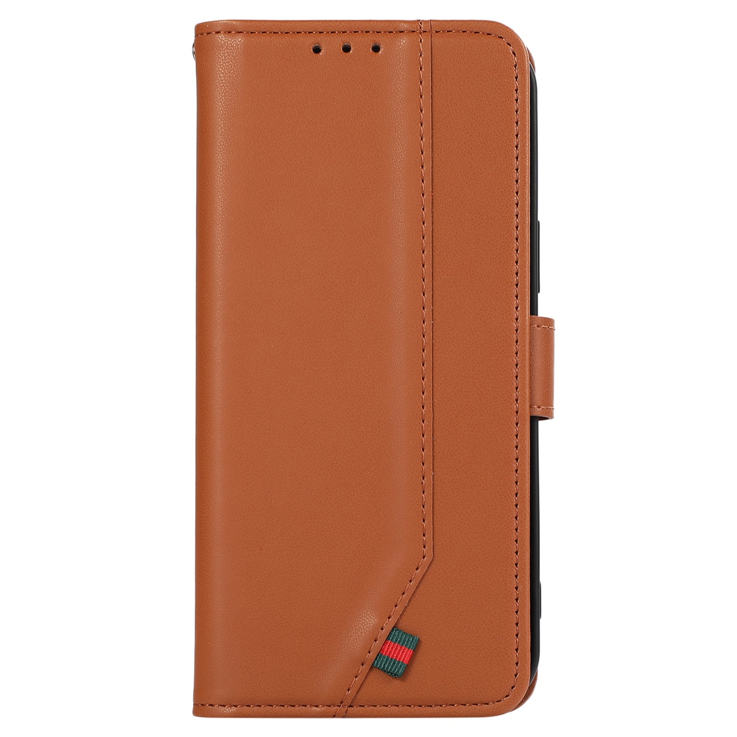 For Samsung Galaxy S20 FE / S20 FE 5G / S20 FE 2022 / S20 Lite Phone Case RFID Blocking Anti-scratch Leather Cover - Brown