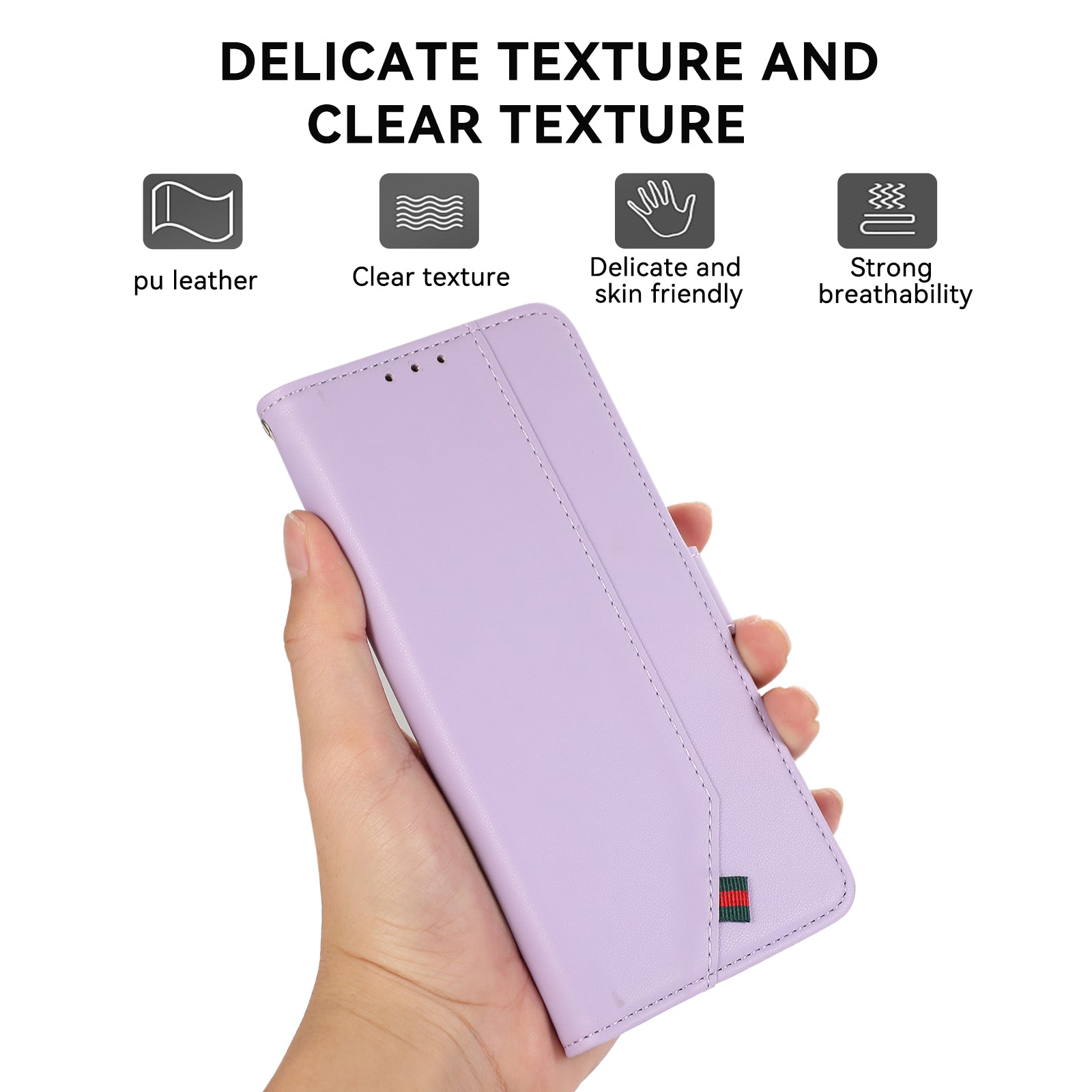 For Samsung Galaxy S20 FE / S20 FE 5G / S20 FE 2022 / S20 Lite Phone Case RFID Blocking Anti-scratch Leather Cover - Purple