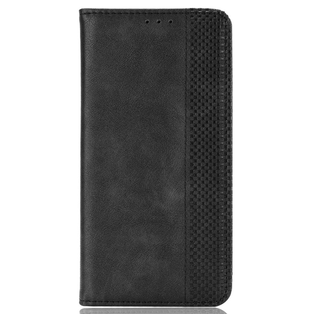 For Oppo F27 Pro 5G / Oppo F27 Pro+ 5G / A3 Pro (China) 5G Case Retro Leather Drop-Resistant Phone Wallet Cover - Black