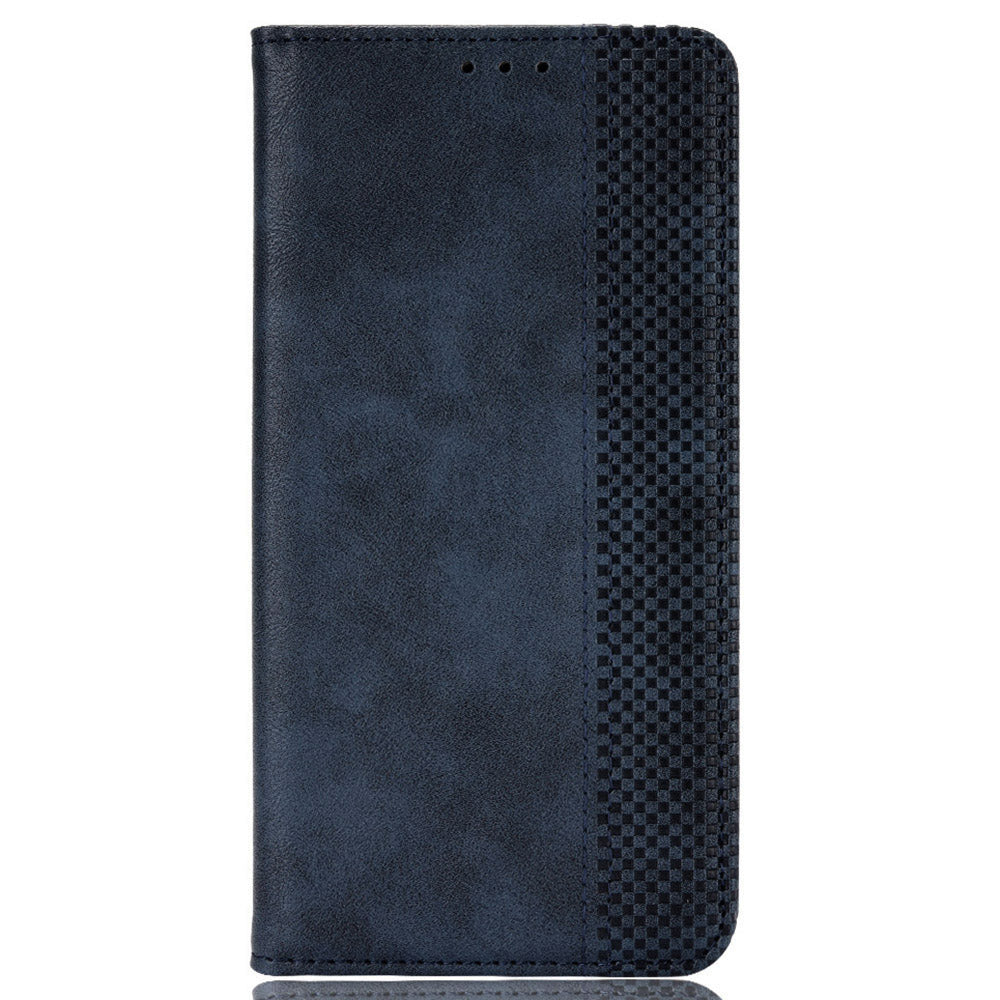 For Oppo F27 Pro 5G / Oppo F27 Pro+ 5G / A3 Pro (China) 5G Case Retro Leather Drop-Resistant Phone Wallet Cover - Blue