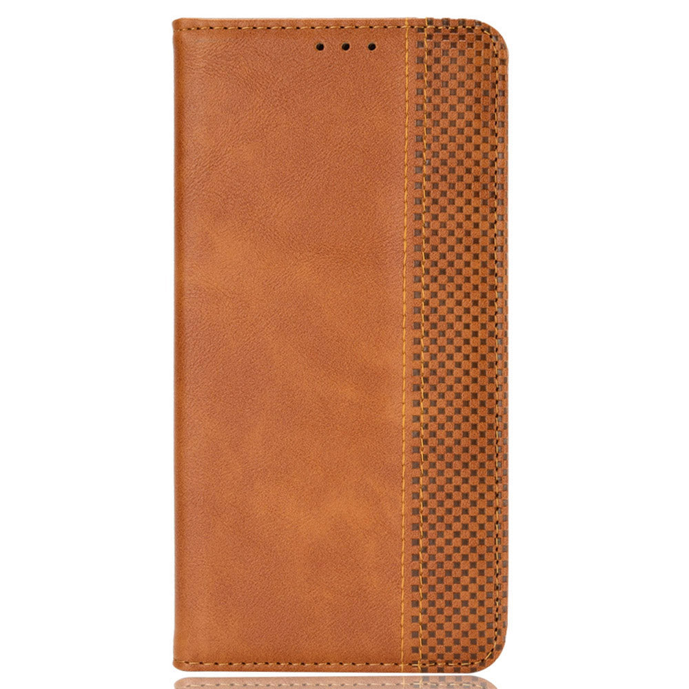 For Oppo F27 Pro 5G / Oppo F27 Pro+ 5G / A3 Pro (China) 5G Case Retro Leather Drop-Resistant Phone Wallet Cover - Brown