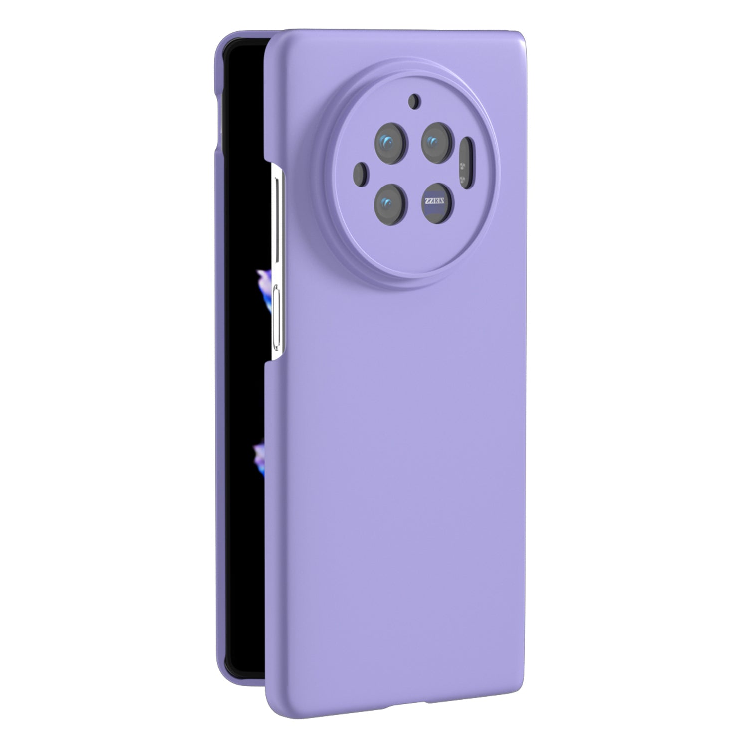 For vivo X Fold3 Case Skin-Touch Hard PC Protective Phone Cover - Purple