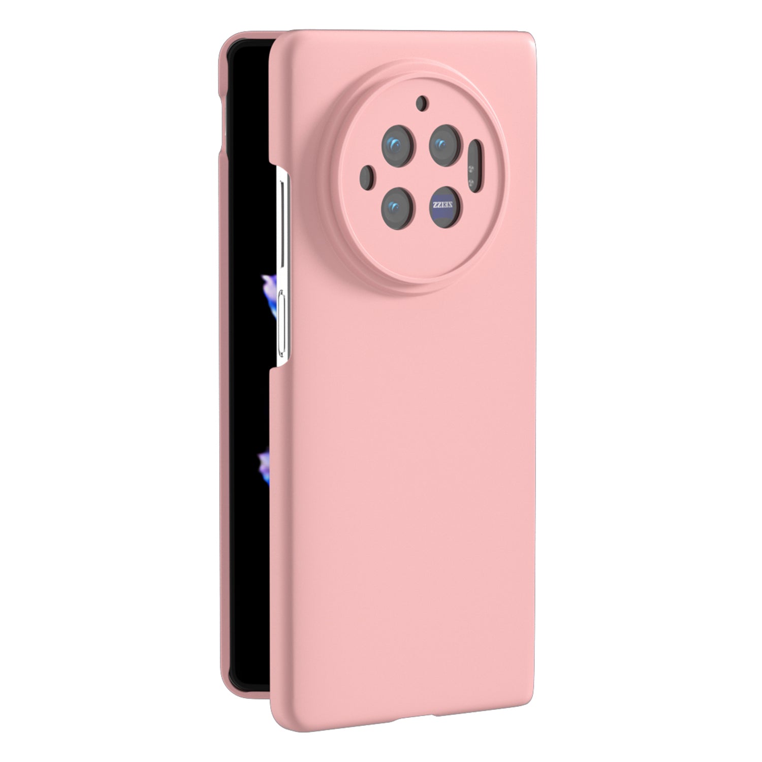 For vivo X Fold3 Case Skin-Touch Hard PC Protective Phone Cover - Pink