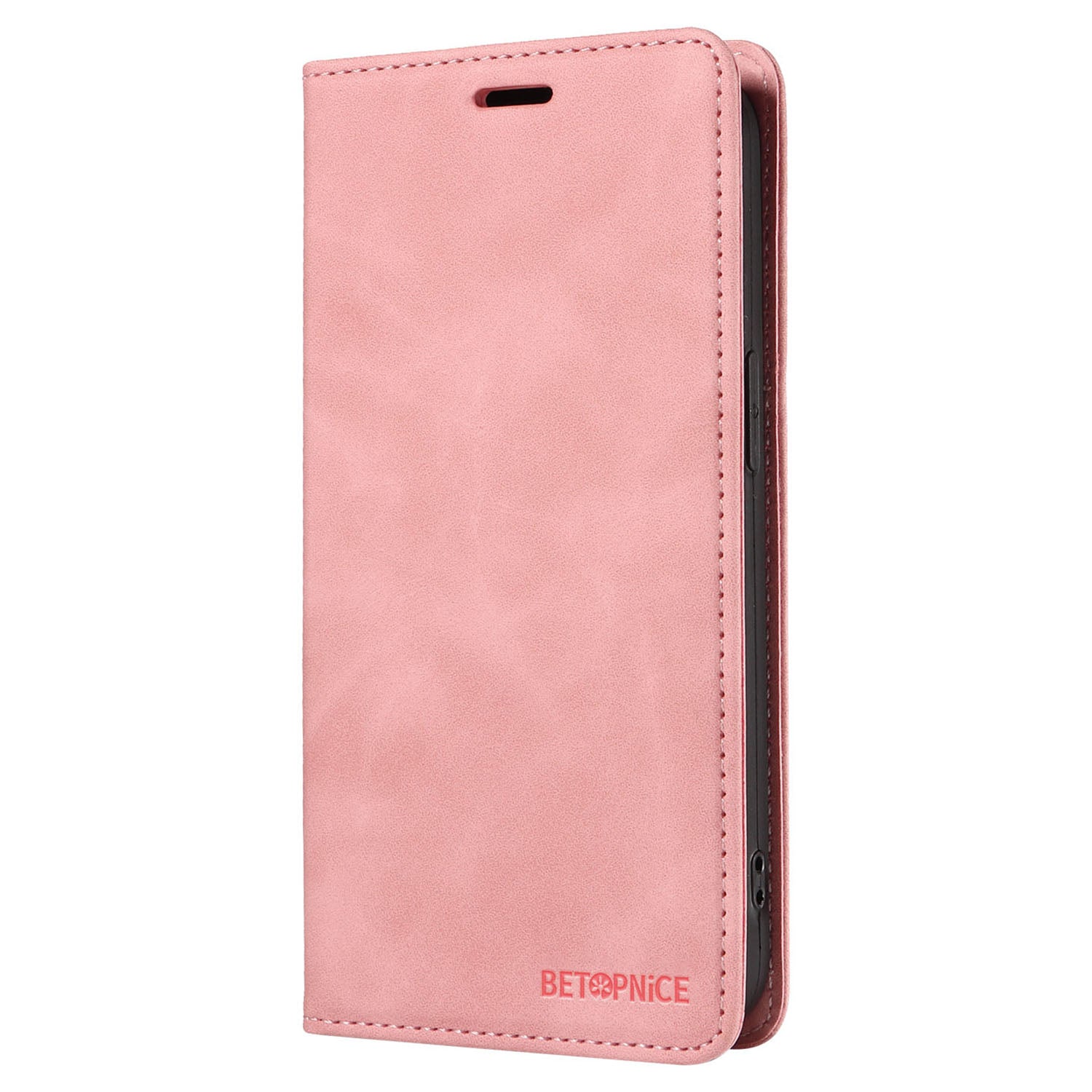 BETOPNICE 003 For Oppo Reno11 F 5G / F25 Pro 5G Case RFID Blocking Leather+TPU Wallet Phone Protector - Pink