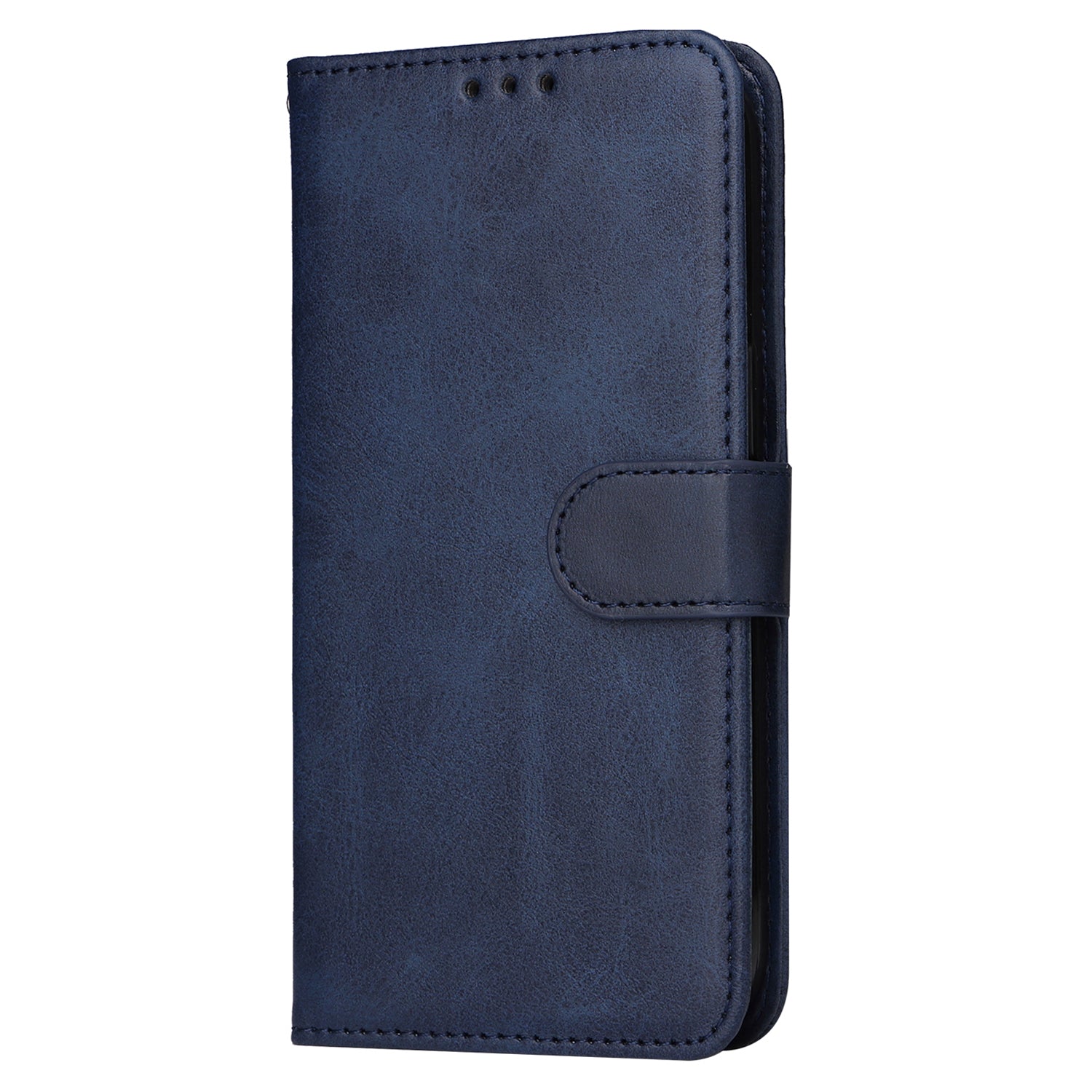 For vivo Y100 5G (Indonesia) / Y200e 5G / T3 5G (India) / V30 Lite 5G (India) Magnetic Case Leather Viewing Stand Phone Cover - Blue