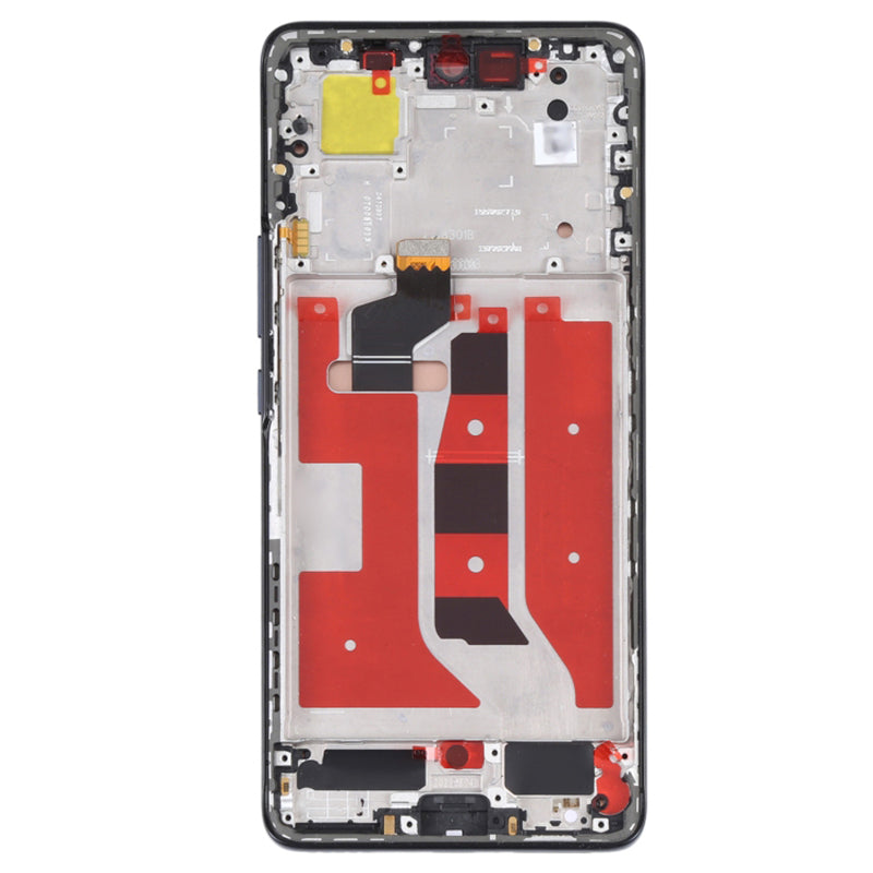 For Huawei nova 9 OEM Grade S OLED Screen and Digitizer Assembly + Frame (without Logo) - Black
