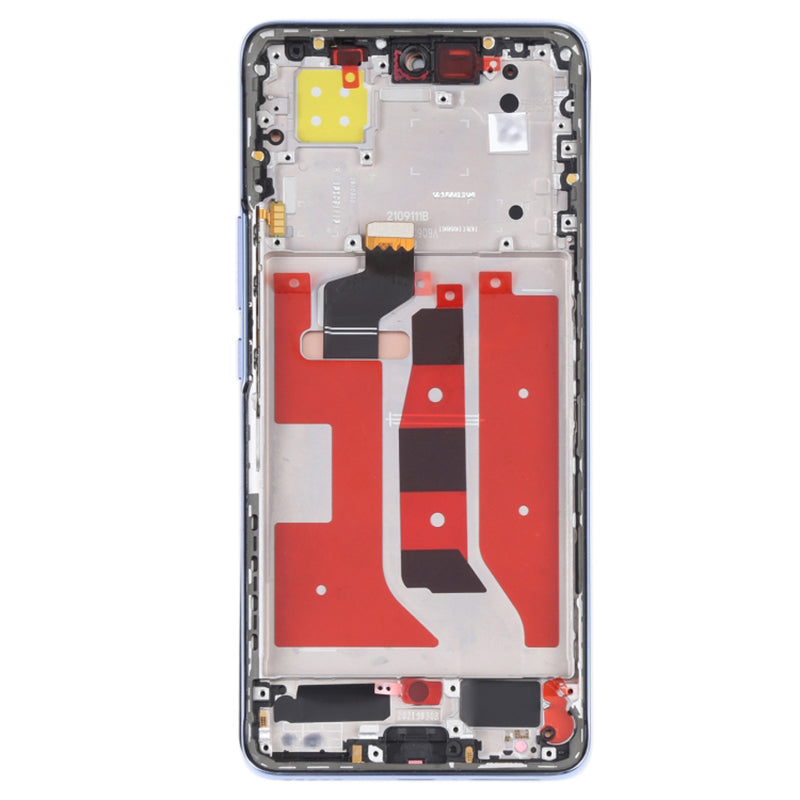For Huawei nova 9 OEM Grade S OLED Screen and Digitizer Assembly + Frame (without Logo) - Blue