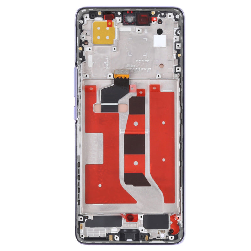 For Huawei nova 9 OEM Grade S OLED Screen and Digitizer Assembly + Frame (without Logo) - Purple