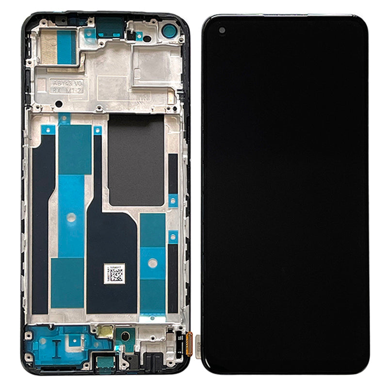 For Realme Narzo 50 Pro 5G Grade C LCD Screen and Digitizer Assembly + Frame Part (TFT Technology) (without Logo)