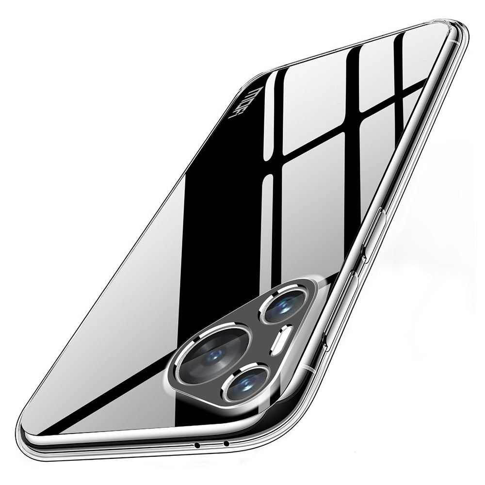 MOFI For Huawei Pura 70 Pro / 70 Pro+ Case Precise Cutout Anti-scratch Clear TPU Phone Cover
