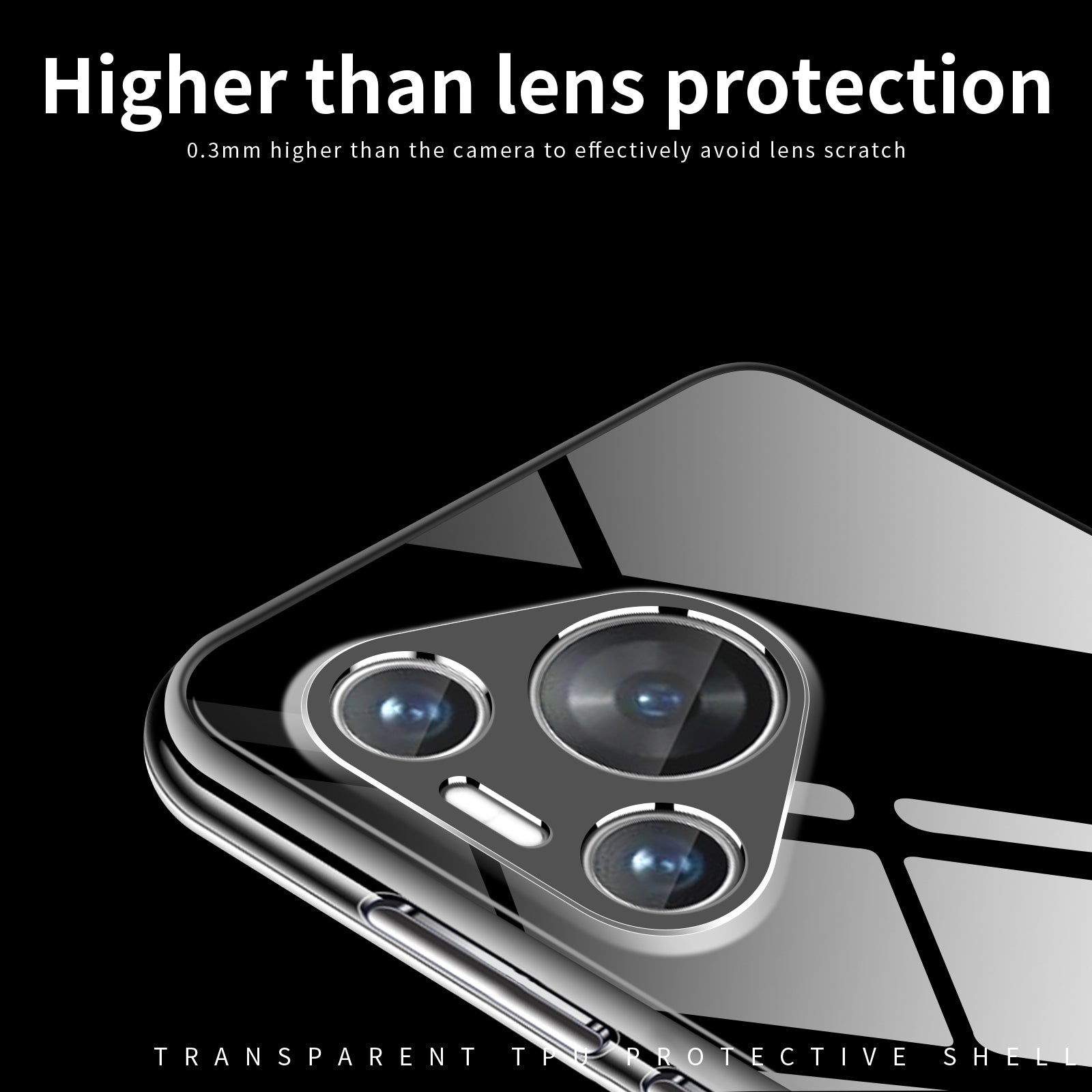 MOFI For Huawei Pura 70 Pro / 70 Pro+ Case Precise Cutout Anti-scratch Clear TPU Phone Cover