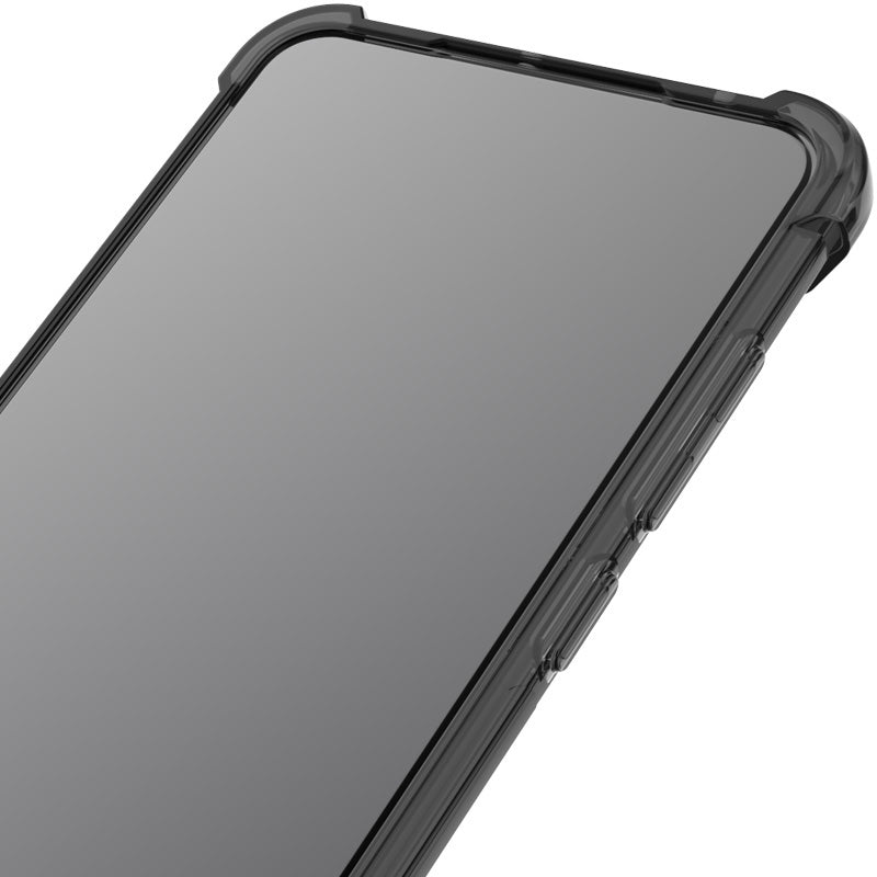 IMAK For Motorola Edge 50 Pro 5G TPU Case Airbag Protection Anti-drop Phone Cover - Transparent Black