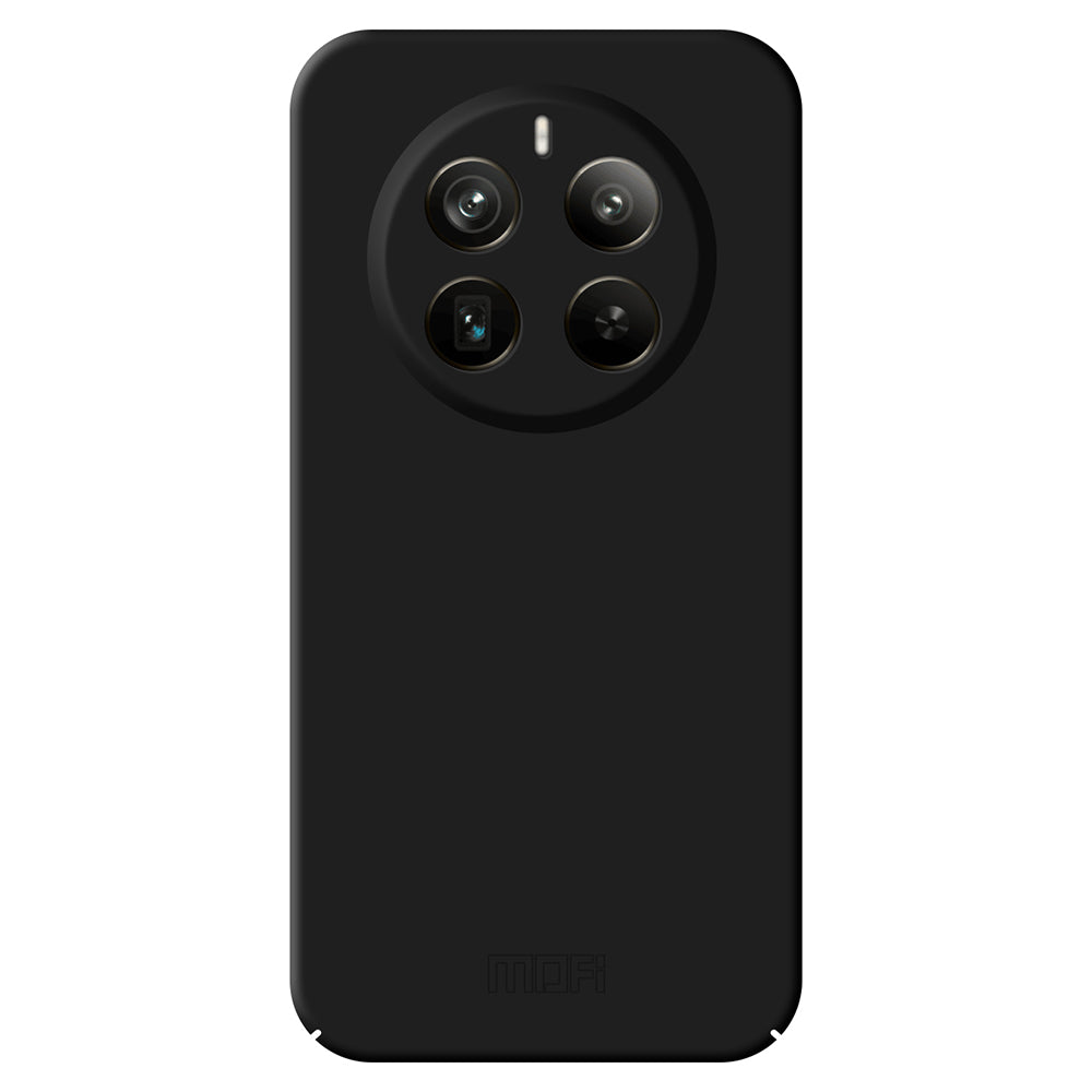 MOFI JK Qin Series For Realme 12 Pro 5G / 12 Pro+ 5G Case TPU+Acrylic Skin-touch Phone Cover - Black