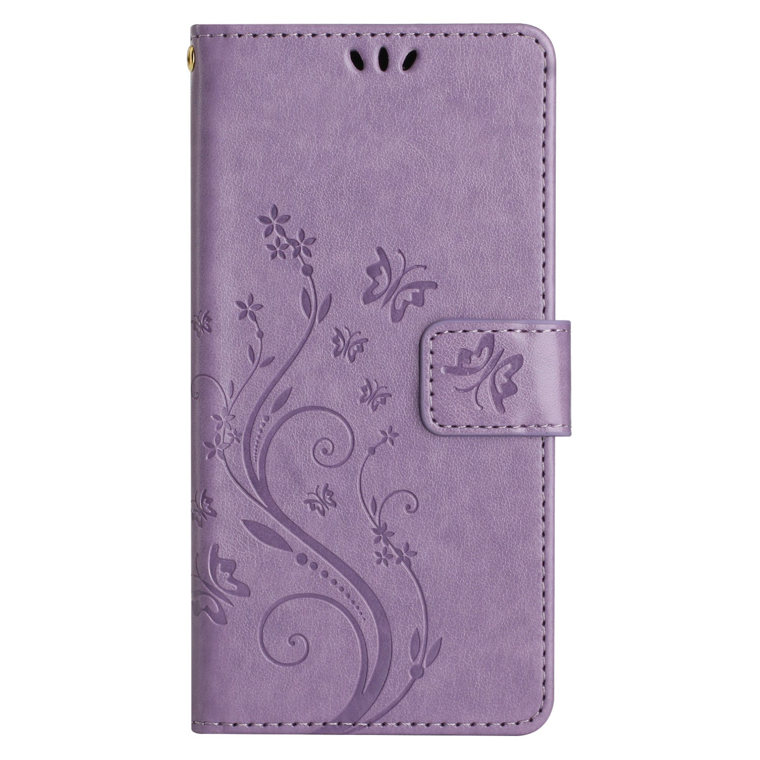 For Google Pixel 9 Case Butterfly Pattern PU Leather Wallet Phone Cover - Light Purple