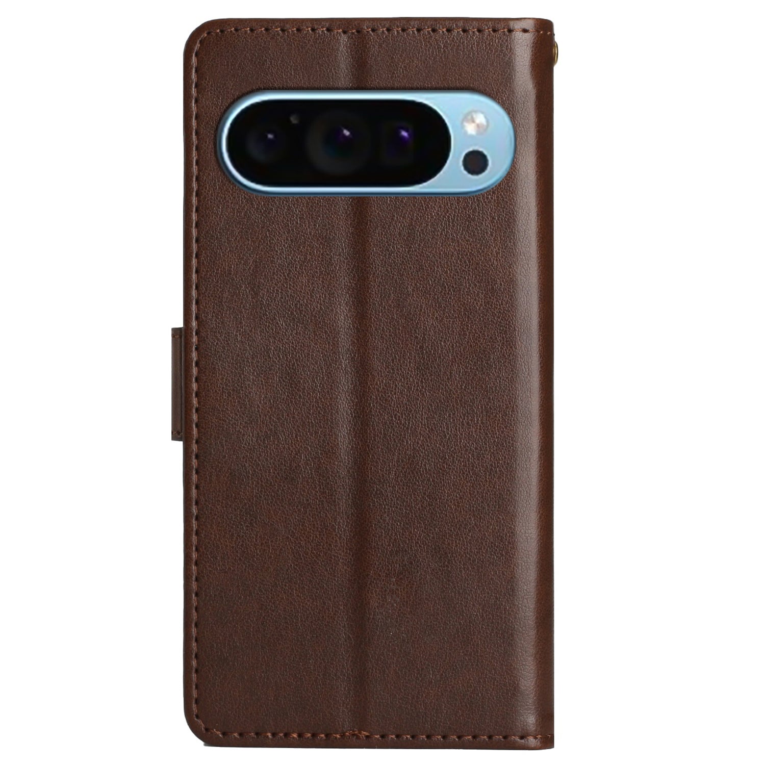 For Google Pixel 9 Case Butterfly Pattern PU Leather Wallet Phone Cover - Brown
