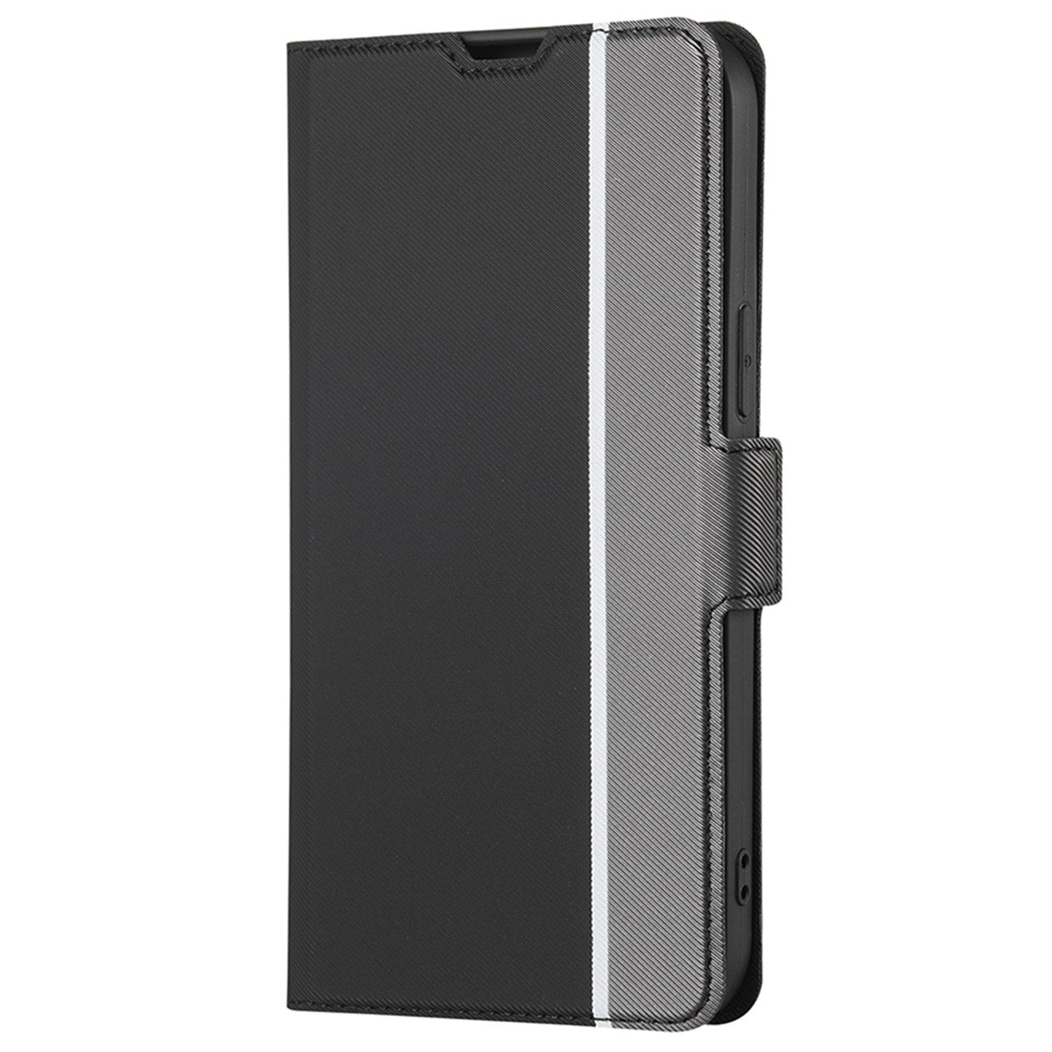 For Xiaomi 14 Ultra Cell Phone Cover Ultra Thin Leather Case with Card Slots - Black