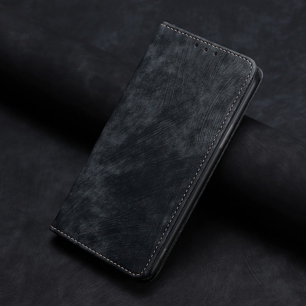 For OnePlus Ace 3V 5G Case Flip Leather Phone Cover with RFID Blocking Wallet - Black