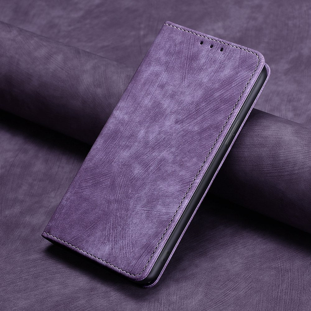 For OnePlus Ace 3V 5G Case Flip Leather Phone Cover with RFID Blocking Wallet - Purple