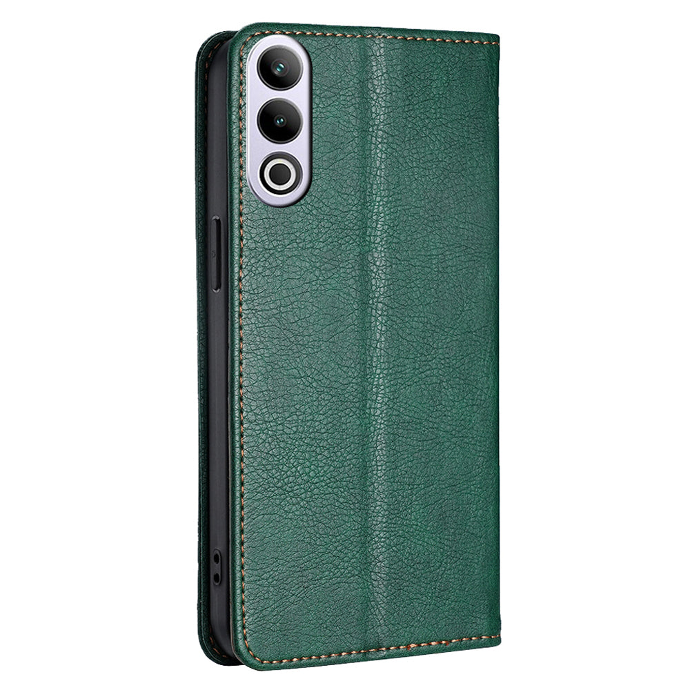 For OnePlus Ace 3V 5G Case Card Holder Magnetic Phone Cover Mobile Accessories Wholesale - Green