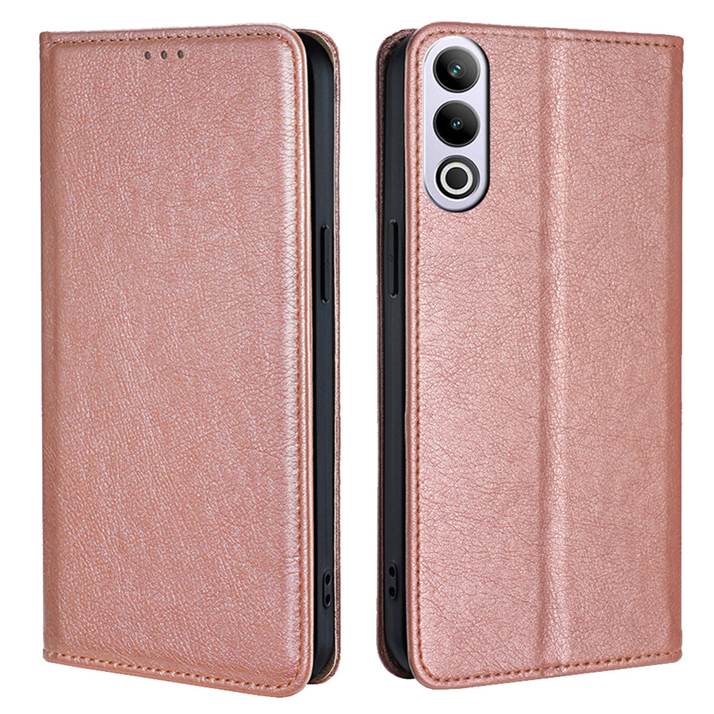 For OnePlus Ace 3V 5G Case Card Holder Magnetic Phone Cover Mobile Accessories Wholesale - Rose Gold