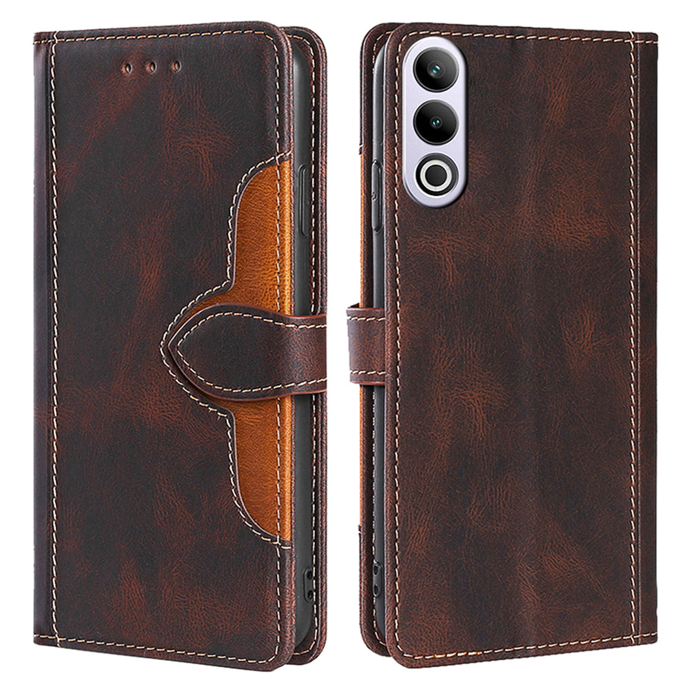 For OnePlus Ace 3V 5G Case Leather Wallet Shell Wholesale Cell Phone Accessories - Brown