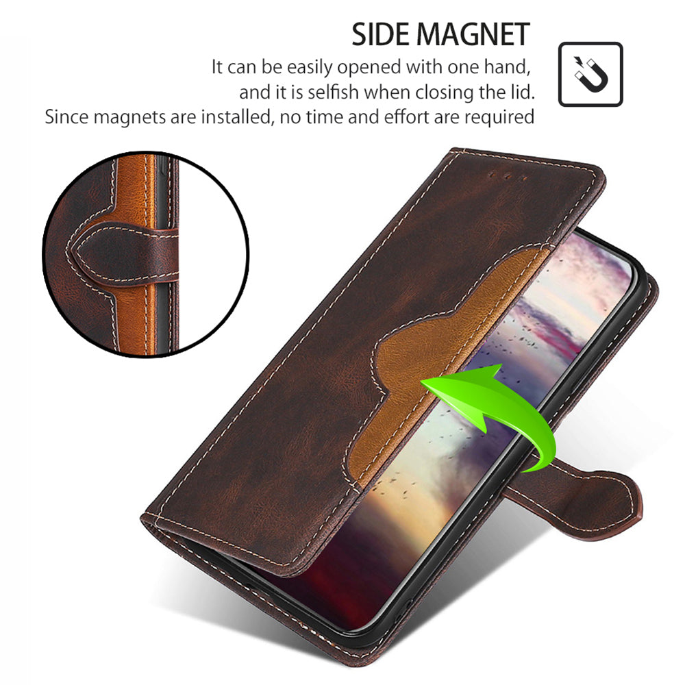 For OnePlus Ace 3V 5G Case Leather Wallet Shell Wholesale Cell Phone Accessories - Brown