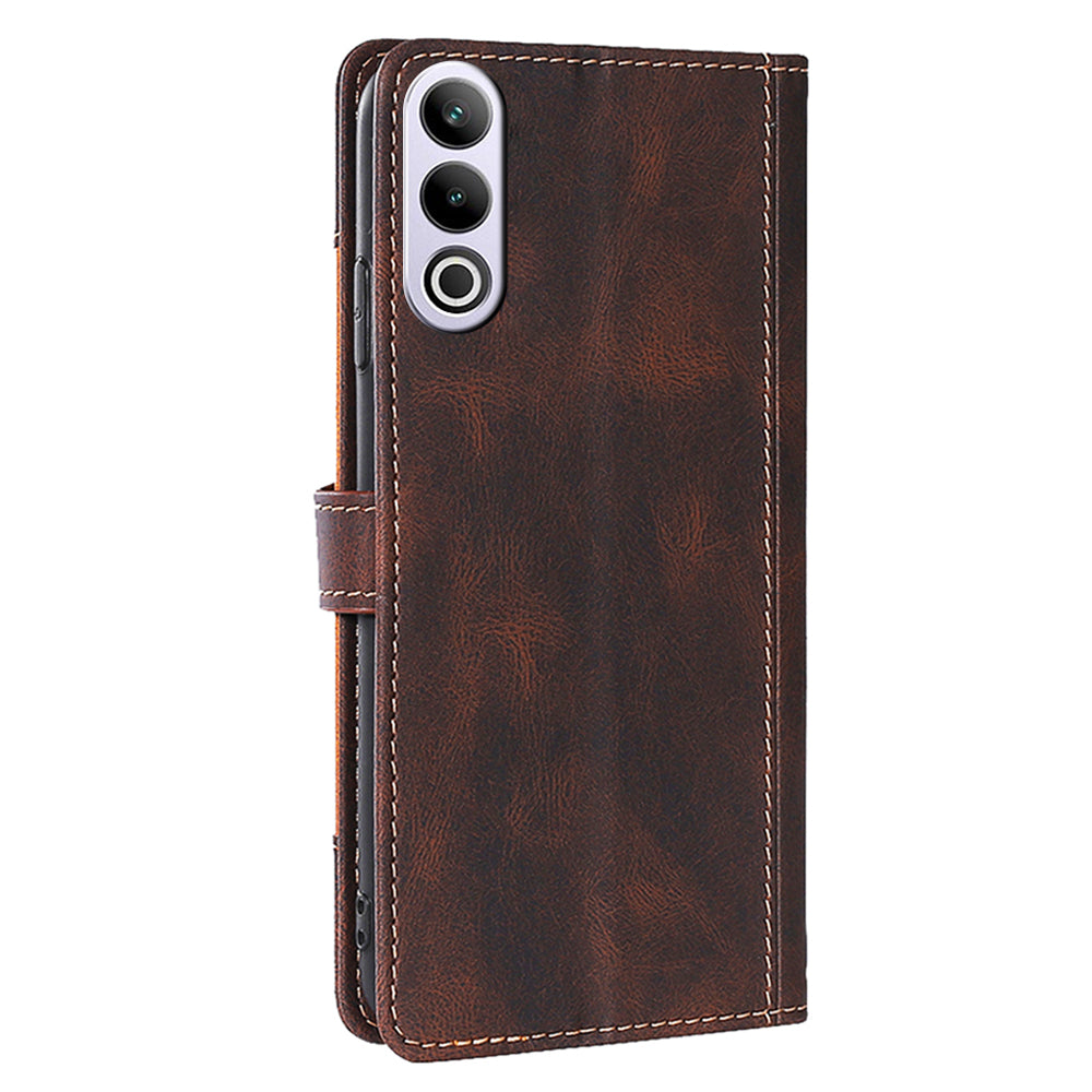 For OnePlus Ace 3V 5G Case Leather Wallet Shell Wholesale Cell Phone Accessories - Brown