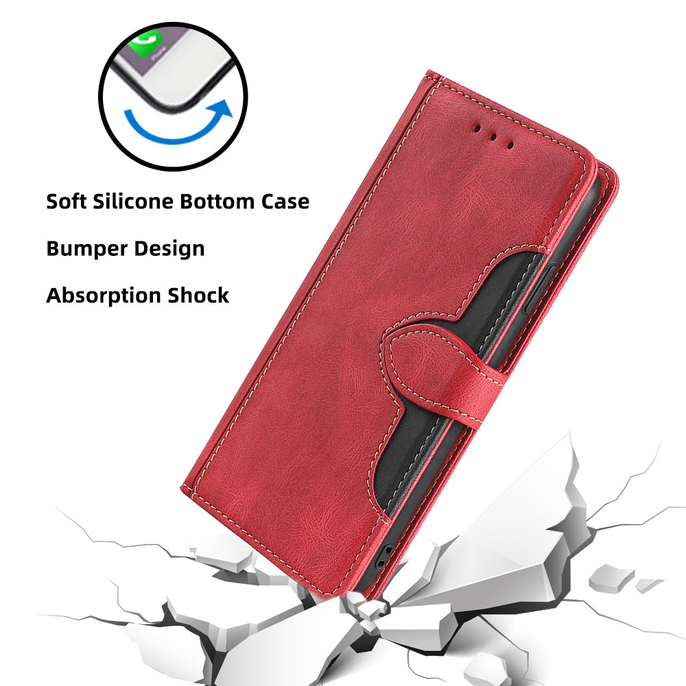 For OnePlus Ace 3V 5G Case Leather Wallet Shell Wholesale Cell Phone Accessories - Red