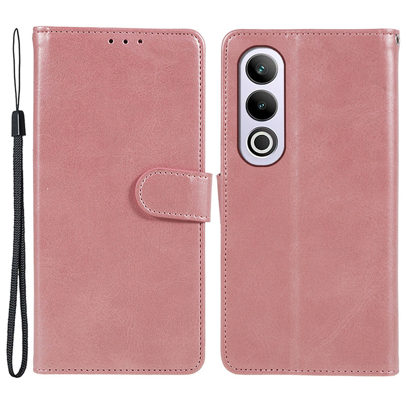 For OnePlus Ace 3V 5G Leather Case Wallet Phone Cover Mobile Accessories Supplier - Rose Gold