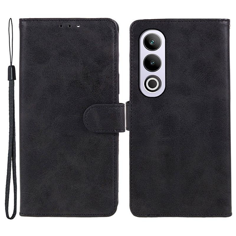 For OnePlus Ace 3V 5G Leather Case Wallet Phone Cover Mobile Accessories Supplier - Black