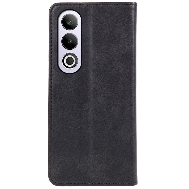 For OnePlus Ace 3V 5G Case Magnetic Auto Closing PU Leather Wallet Stand Cover - Black