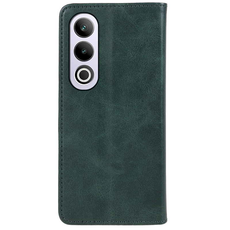 For OnePlus Ace 3V 5G Case Magnetic Auto Closing PU Leather Wallet Stand Cover - Green