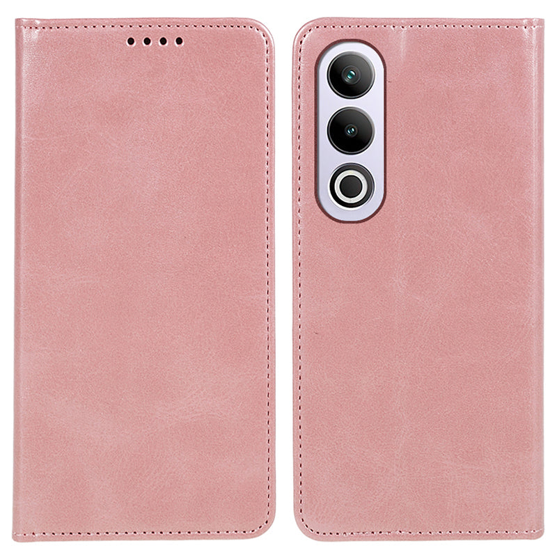 For OnePlus Ace 3V 5G Case Magnetic Auto Closing PU Leather Wallet Stand Cover - Rose Gold