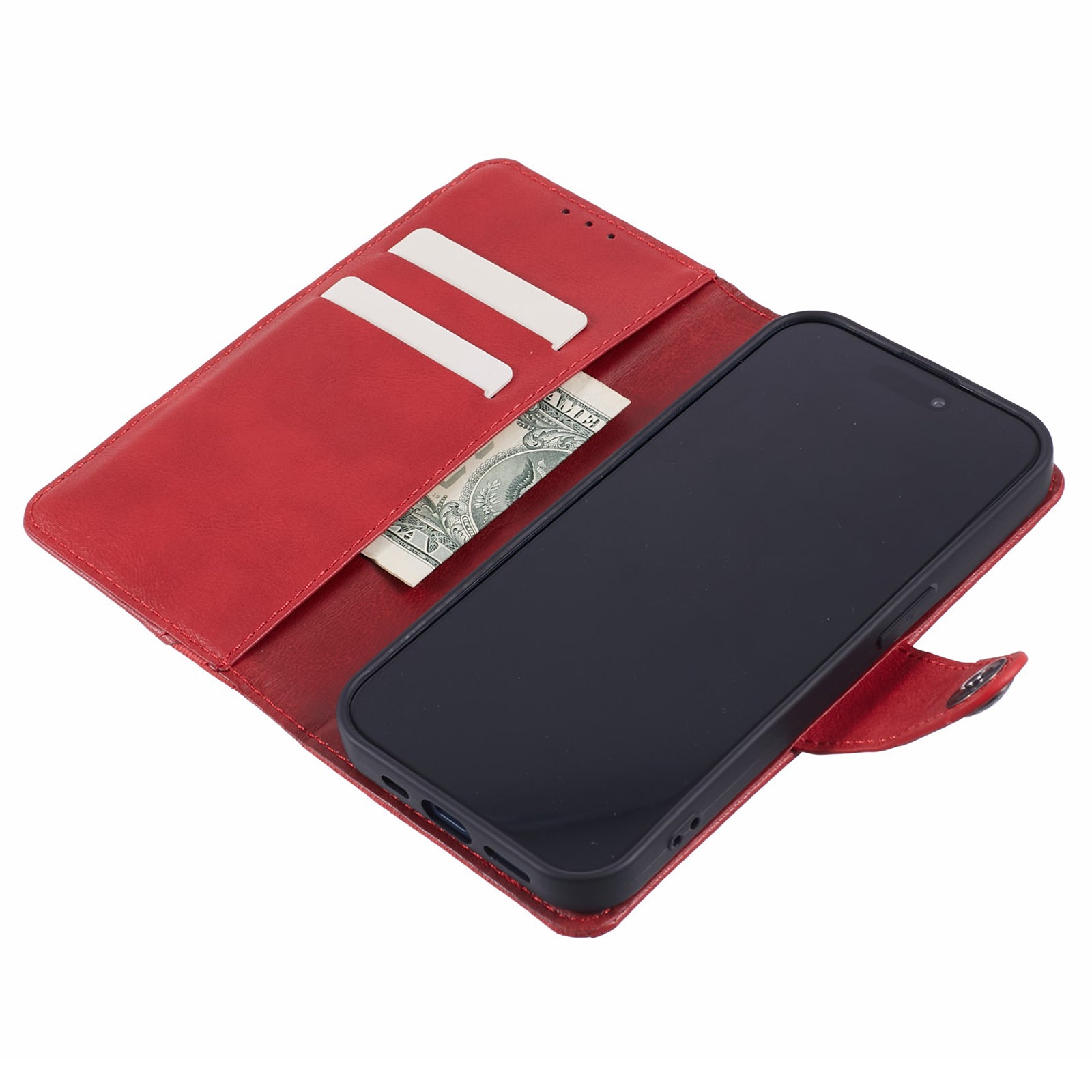 For OnePlus Ace 3V 5G Case Splicing Design PU Leather Wallet Anti-Drop Phone Cover - Red