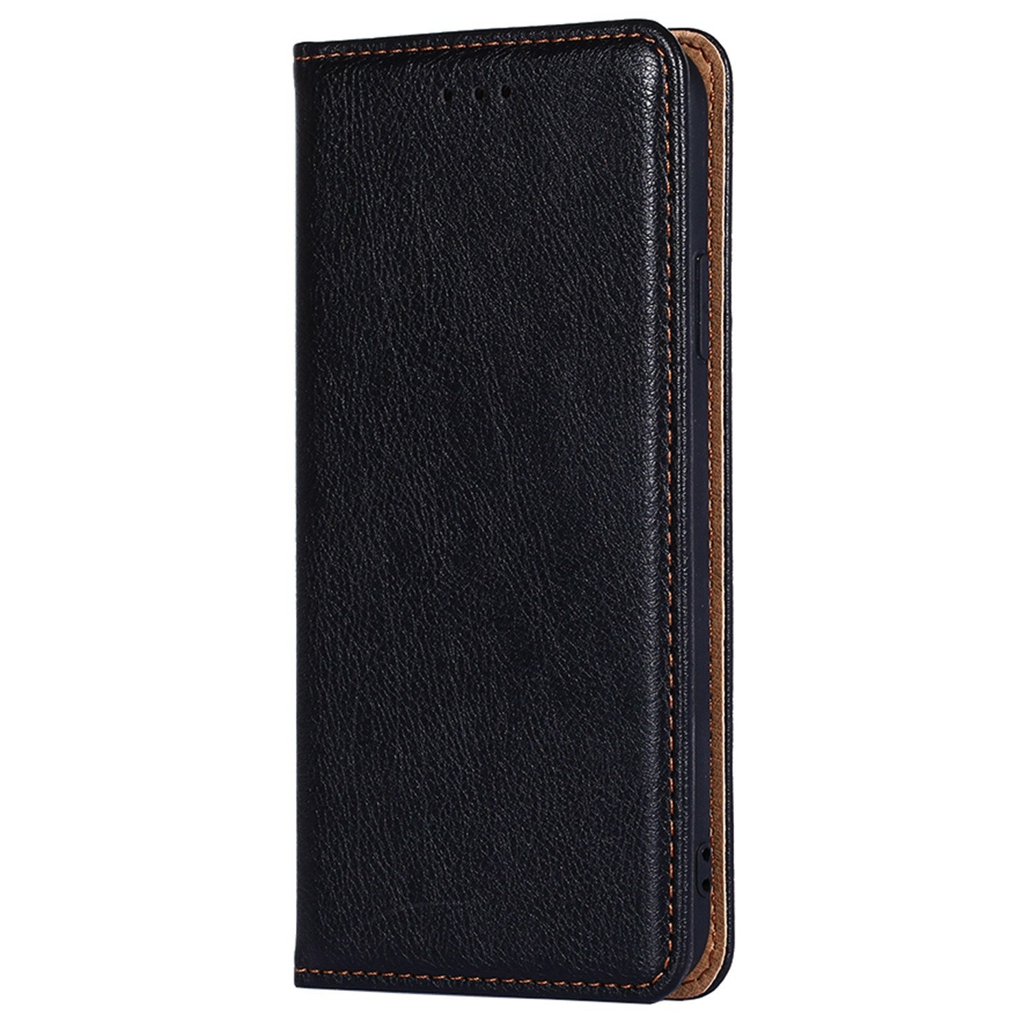 For Oppo Reno11 F 5G / F25 Pro 5G Case Solid Color PU Leather Flip Wallet Cover Cell Phone Accessory Wholesale - Black