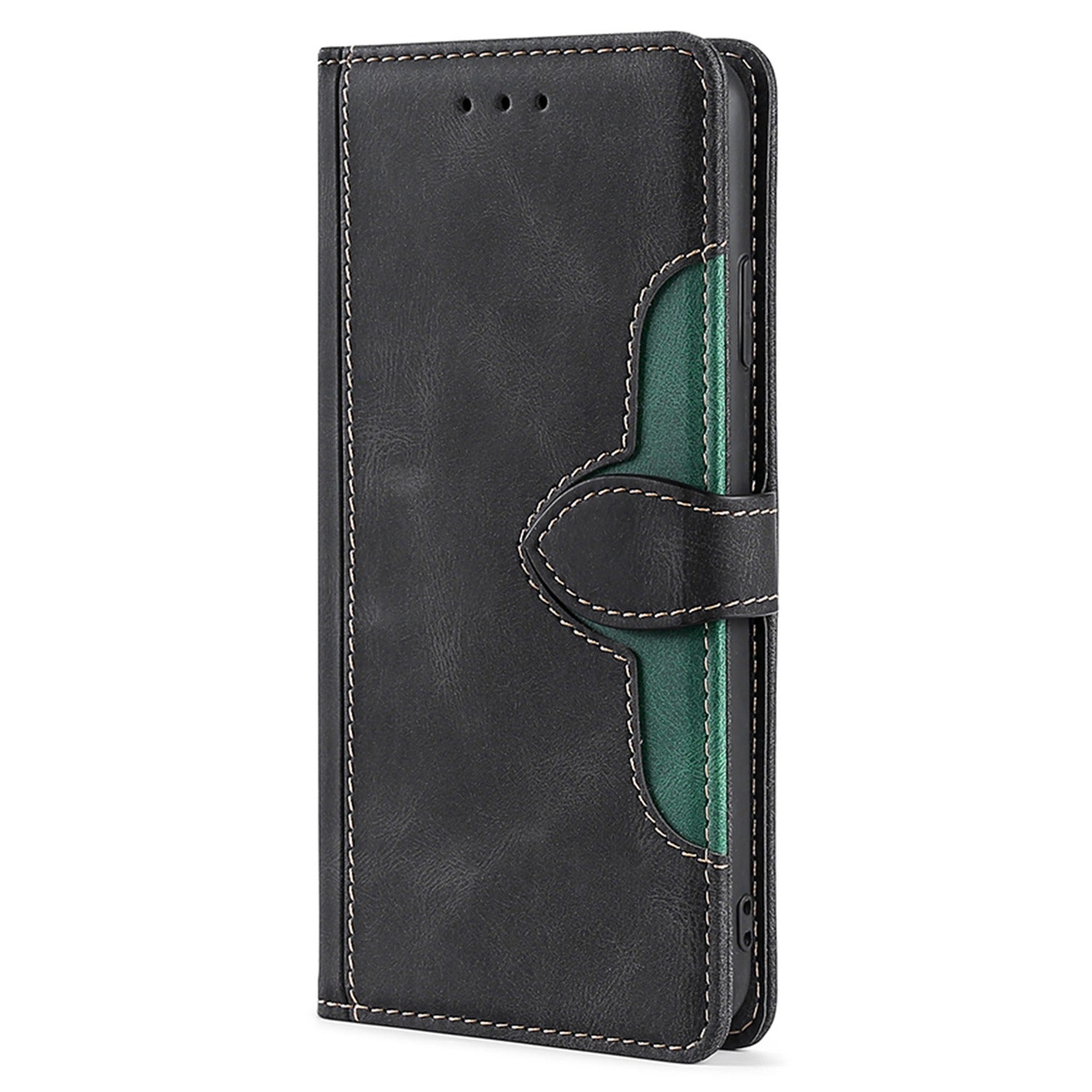 For Oppo Reno11 F 5G / F25 Pro 5G Case Skin-Touch Leather Wallet Wholesale Phone Cover - Black