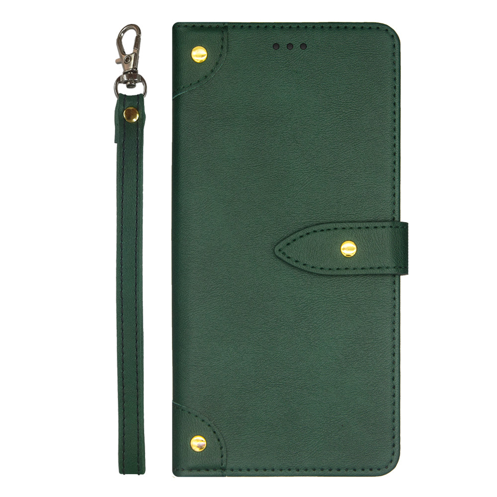 IDEWEI For OnePlus Nord CE4 5G Case PU Leather Card Slots Anti-drop Cell Phone Cover - Green